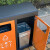 樊先森 分类垃圾桶户外小区街道广场大号商用垃圾箱室外公园景区环卫果皮箱双桶 橙色
