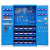 重型铁皮柜车间用抽屉式储物柜双开门工具柜加厚五金置物柜 F1084蓝色2百6方【含572配件包】