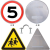 湖北定制道路指示牌禁止停车警示牌反光标识牌限高限速 立柱款 80x120cm