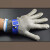 京顿JINGDUN不锈钢防切割耐磨园防护护手劳保钢丝手套工厂手套(单只装) 银灰色 XXXL