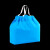 希万辉 打包袋束口袋抽绳手提袋餐饮一次性塑料包装袋子A 深蓝色小号30*20+11cm/200个