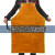YHGFEE牛皮围裙电焊焊工反穿衣焊接防护服隔热耐高温防火花防护罩衣 牛皮反穿衣(85cm)
