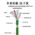 M12转RJ45康耐视4芯工业相机高柔传感器弯头4针D型编码M12转网线 A型弯公头 M12转RJ45 15m