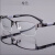 定制适用于电焊眼镜焊工眼镜男防蓝光半框平光镜 防蓝光时尚枪色高清无度数