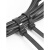 星期十 8X200黑250根 自锁式尼龙扎带绳捆绑扎线捆扎带塑料固定强力绑带定制
