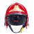 梅思安（MSA）F1XF消防头盔10158866 灭火救援头盔 照明模组+电筒支架 红色中号 定制 拍前联系客服