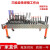定制动力工具铸铁焊接平台 多孔定位工装夹具机器人 柔性平板 2000*3000*200(1600kg)