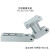 圆形气动剪刀支架NR MP剪刀机械手支架 气剪旋转支架可调 固定座 VR-2A+10M