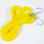 海斯迪克 牛筋行李绳 橡皮筋弹力松紧带货物捆绑绳 黄色2米(5条) H-133