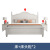 邻木世家实木床现代简约1.8米美式轻奢双人床主次卧1.5米公主床白色实木床 单床 1.2*2米框架床（可选1.9米长度）