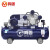 鸣固 空压机 220V工业型气泵皮带式气泵空气压缩机高压气泵喷漆泵蓝配银 W-0.36/8(单相）3KW