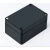 承琉黑色塑料防水接线盒户外ABS盒DIY电路板户外仪表壳PCB电源电池盒 110*80*70透明