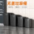 YYN商用无盖垃圾桶大容量2023厨房超大方形餐饮40大号20L 60L灰色正方形桶