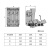 HR6-63A 100A 160A 250A400A630A熔断器式隔离开关 刀熔开关紫铜 250A 合金