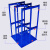 杰诺达气瓶固定架40L加厚存放架煤气瓶放置架钢瓶支架防倒架实验室工厂 40L单瓶架蓝加厚24