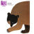 英文原版绘本Brown Bear 棕熊棕熊你看见了什么 启蒙纸板书 Eric Carle卡尔爷爷 0-3-6岁低幼启蒙 50周年纸板
