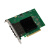 凌华 Intel 4路以太网网络适配器网卡PCIe接口 E810-XXVDA4