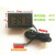 定制电子温度计室温浴缸数字显示白色感应器黑色温湿度计防水探头 白色温度表