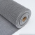 钰启隆  PVC塑料防滑垫 安全防水防滑垫多拍不截断0.9米*1米（5.5mm厚）灰色