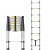 定制 BGA23 多功能铝合金 竹节直梯 加厚升降折叠梯子 单面直梯5.4米 伸缩梯