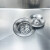 洗菜盆下水管配件下水器水槽盖子洗碗槽水池过滤网排水管漏塞 单槽防臭管04米单钢头