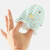 诺贝宜新生婴儿宝宝护手套防抓脸 夏季薄款纯棉护脚套0-6月透气组合套装 飞机组(手套+脚套) 建议0-6个月宝宝