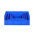 长方形塑料盒零件盒物料周转箱螺丝物流箱配件收纳箱药品盘选盖子 1号蓝【710*455*180】