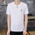 啄木鸟（TUCANO）个性冰丝短袖T恤男士夏季新款圆领冰感透气上衣青年速干汗衫t 白色 M 90-115斤