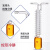 加大型蛇形冷肼可抽真空玻璃冷阱冷捕集器沸点蒸馏冷凝器冷凝管实 直径85mm全高300mm