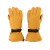 海德（HEAD）防水五指滑雪手套2023冬季新款多功能户外运动连指手套女 黄色(复合面布) M