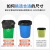 加厚加大垃圾袋黑色平口塑料袋环卫干湿分类特大垃圾桶袋 100*12 45*50cm中厚100只装