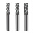 萨蒂扬 65度钨钢铣刀4刃CNC数控刀具45度模具涂层铣刀 钨钢四刃平刀单位：个 D4.0-11L-4F-4D-5OL 
