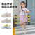基诺浦（ginoble）学步鞋18个月-5岁男女儿童机能鞋夏季运动跑鞋GY1303白色