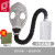 普达防毒面具生化 防一氧化碳 工业化工用 MJ-4001全面罩配5号金属中罐（含背包导气管）