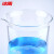 冰禹 BT-14 高硼硅玻璃烧杯 耐高温带刻度杯 课程实验科学实验室烧杯 5ml（5个） 