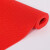居拾忆 防滑垫S型镂空地垫加厚疏水地垫网格PVC耐磨可裁剪地垫进门口地垫 5mm厚红色1.8*1m