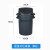 圆形垃圾桶大号80L带轮商用塑料带盖物业120升户外垃圾箱定制 100个垃圾袋(适用于100L桶)