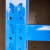 货架 仓储货架 立柱专拍链接 蓝色 宽50*高200中仓立柱