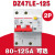 DZ47LE-125漏电断路器2P单相两极大功率保护开关D型80A 2P 125A