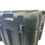 军澜 450*350*260mm 滚塑箱 给养单元户外便携式绿色多功能器材箱空投箱航拍仪器箱装备箱战备箱