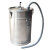 定制定制适用静电喷涂机供粉桶不锈钢粉桶硫化粉桶塑粉输粉桶粉末喷塑 单独硫化板