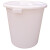 卉营（HUIYING） 水桶 200#塑料水桶水缸带盖 560*580mm 红白 颜色随机 可定制