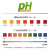 简测 SS20pH广泛检测试纸pH6-9 各类水质化妆品土壤制造业果蔬酸碱度快速有效检测试纸 100条/盒 1盒装