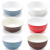 密胺树脂碗密胺碗仿瓷5/6英寸碗树脂塑料深碗大碗商用快餐汤碗早 1607-5(白色)