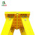 齐鲁安然 绝缘玻璃钢梯子 人字梯 2米绝缘折叠梯 2.5米关节梯 黄色 绝缘梯 人字梯  2.5米