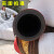 带钢丝黑色橡胶管水泵抽水吸水管钢丝软管黑胶皮管定制 吸沙管89MM(3.5寸)X7米