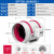 艾美特387管道风机强力排换气扇厨房卫生间换抽风机 6寸机械款接管直径150-160m