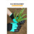 防刺防水带爪耐磨刨地拔草挖土专用园林种花种菜种植防护 绿色[不带爪]1双 均码