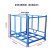 定制折叠堆垛架仓库布卷面料堆高货架重型堆高插管式码垛架冷库巧 折叠式不加铁皮1500*1500*15 现