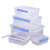 纳仕徳 BS-886  保鲜盒 商用厨房塑料收纳盒透明冷冻盒密封塑料盒塑料保鲜盒 3L